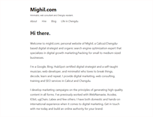 Tablet Screenshot of mighil.com